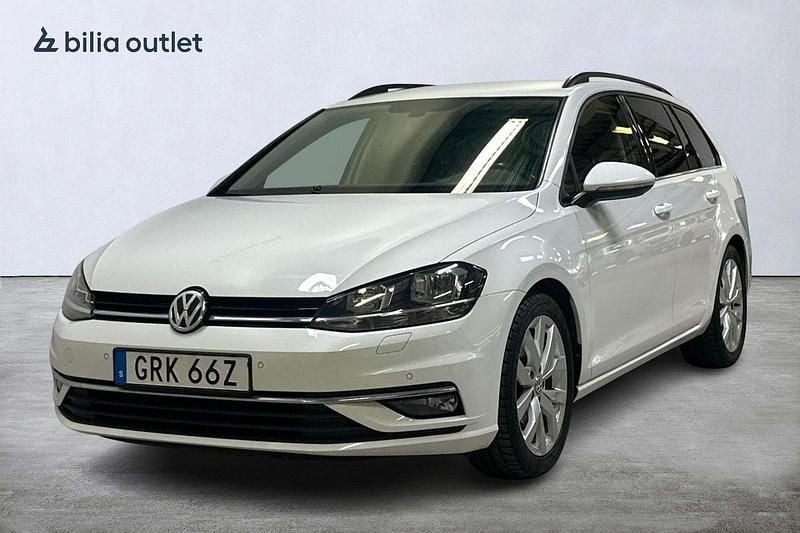 Vit Begagnad 2020 VW Golf VII GT Kombi | 209 900 kr (Marknadspris) - Bild 1/3