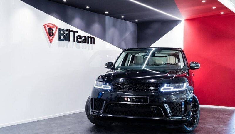 Svart Begagnad 2019 Land Rover Range Rover Sport SUV | 599 900 kr (Bra pris) - Bild 1/4