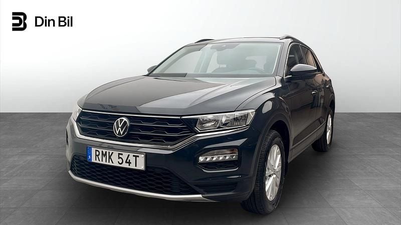 Grå Begagnad 2020 VW T-Roc SUV | 209 500 kr (Marknadspris) - Bild 1/4