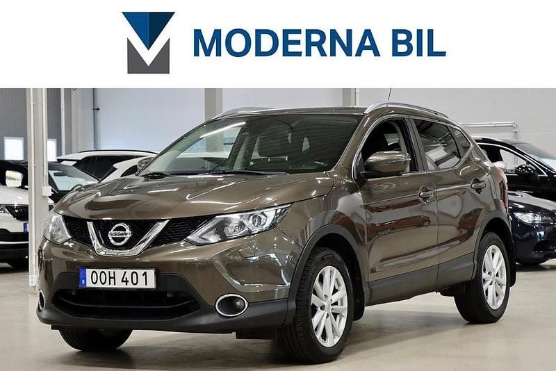 Brun Begagnad 2015 Nissan Qashqai 360º SUV | 129 900 kr (Marknadspris) - Bild 1/4