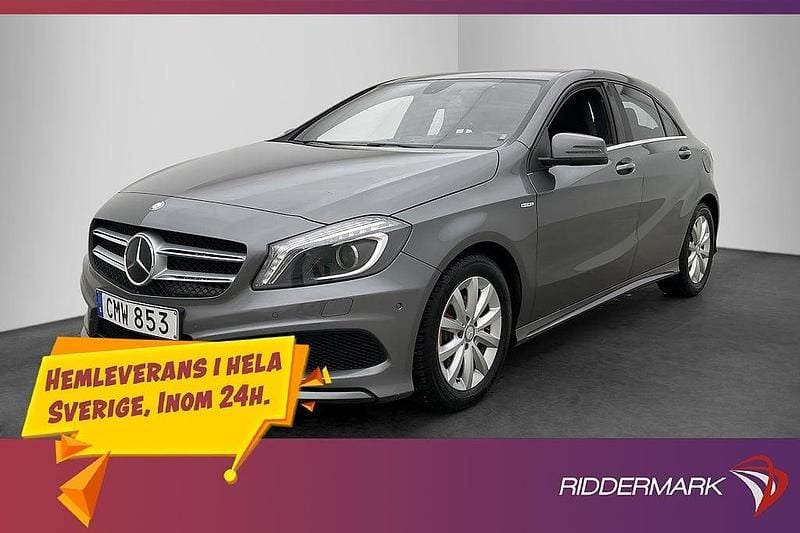 Begagnad Mercedes A200 AMG 136 HK (100 kW) 2014 Mgrå Halvkombi