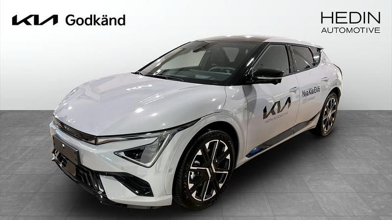 Grå (grey) Begagnad 2024 Kia EV6 2 SUV | 599 900 kr - Bild 1/4