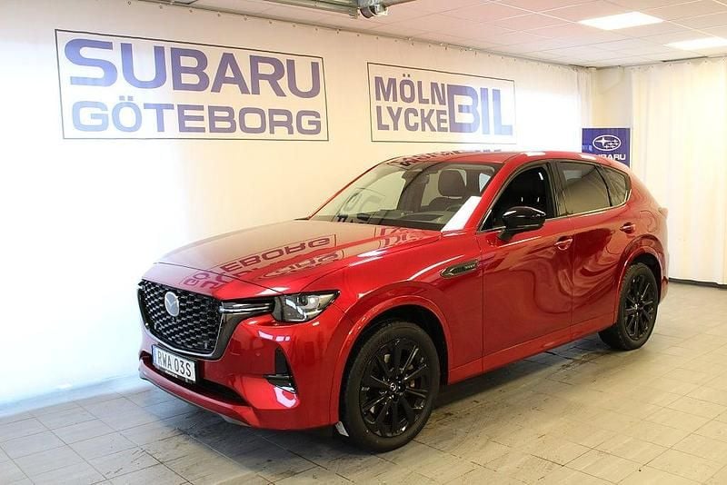 Röd Begagnad 2022 Mazda CX-60 Homura-Line SUV | 414 900 kr (Marknadspris) - Bild 1/4