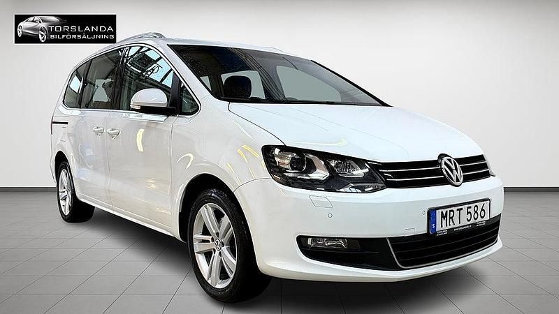 Begagnad VW Sharan 141 HK (103 kW) 2015 Vit Minibuss