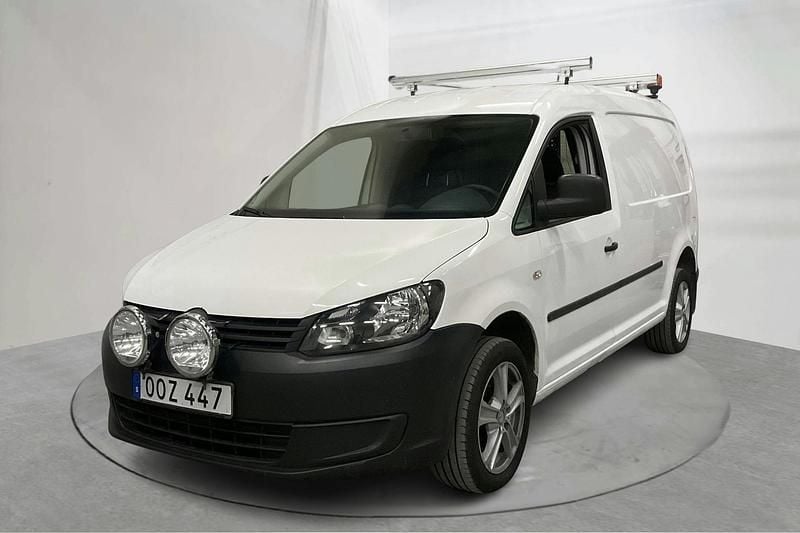 Vit Begagnad 2014 VW Caddy Minibuss | 80 000 kr - Bild 1/4