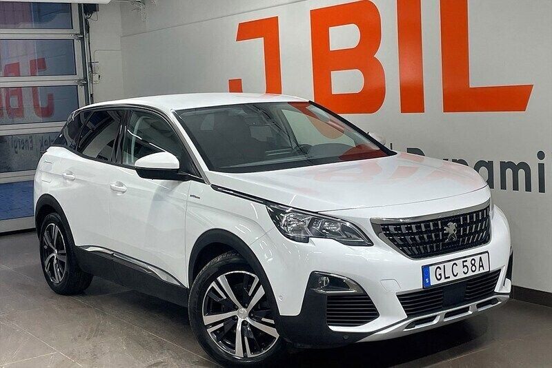 Vit Begagnad 2020 Peugeot 3008 Allure SUV | 224 900 kr (Marknadspris) - Bild 1/4