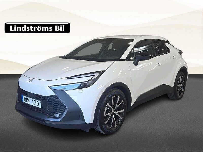 Vit Begagnad 2024 Toyota C-HR Style SUV | 379 900 kr (Marknadspris) - Bild 1/3