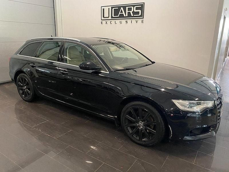 Svart Begagnad 2013 Audi A6 Comfort Kombi | 139 500 kr (Marknadspris) - Bild 1/4