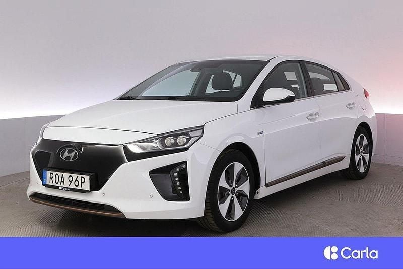 Vit Begagnad 2019 Hyundai Ioniq Premium Halvkombi | 171 900 kr (Marknadspris) - Bild 1/4