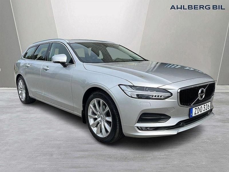 Silver Begagnad 2018 Volvo V90 Business Edition Kombi | 259 500 kr (Marknadspris) - Bild 1/3