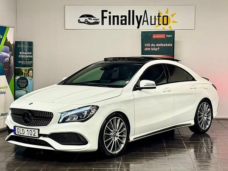 Begagnad Mercedes CLA180 AMG 109 HK (80 kW) 2018 Vit Sedan