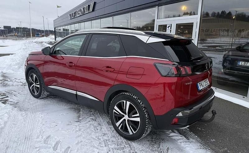 Begagnad Peugeot 3008 GT 301 HK (221 kW) 2021 Röd metalliclack SUV