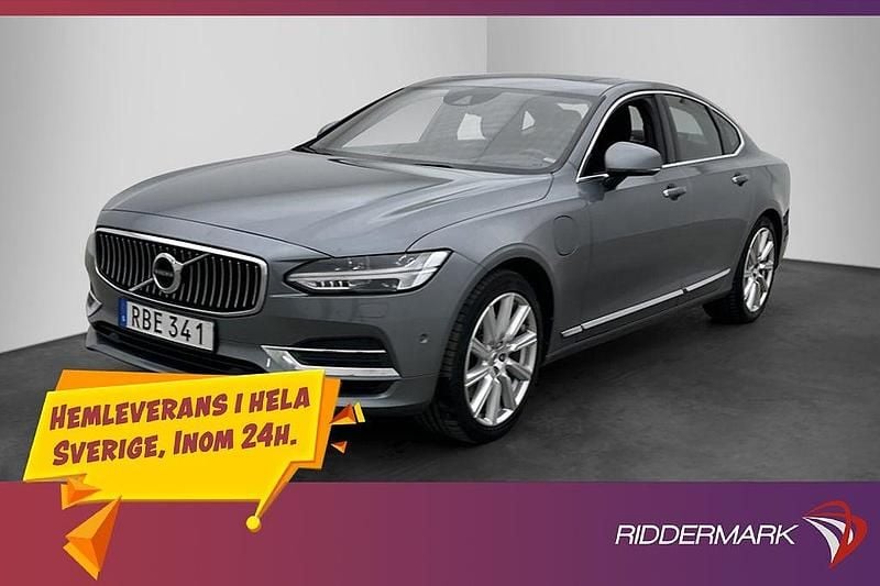 Begagnad Volvo S90 Inscription 407 HK (299 kW) 2018 Grå Sedan