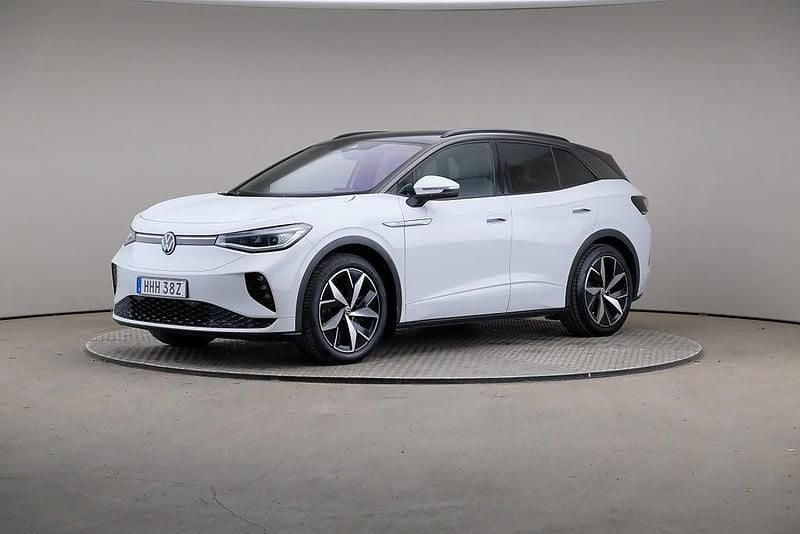 Begagnad VW ID.4 GTX 250 kW (340 HK) 2021 Vit SUV