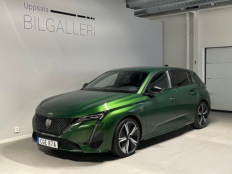 Grön Begagnad 2024 Peugeot 308 Halvkombi | 228 900 kr (Marknadspris) - Bild 1/4