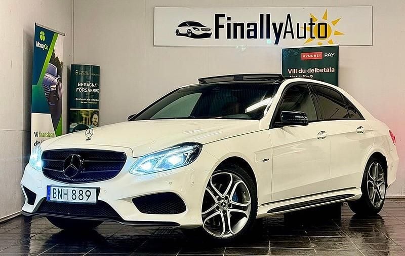 Vit Begagnad 2014 Mercedes E220 Avantgarde Sedan | 229 900 kr - Bild 1/4