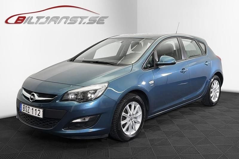 Blå Begagnad 2014 Opel Astra drive Halvkombi | 79 500 kr (Bra pris) - Bild 1/4