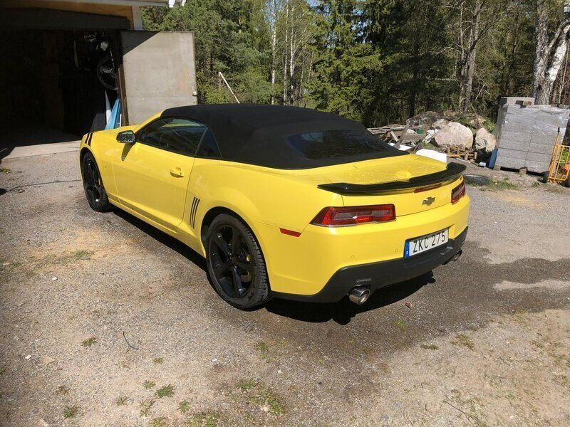 Gul Begagnad 2015 Chevrolet Camaro SS Cab | 380 000 kr (Marknadspris) - Bild 1/4