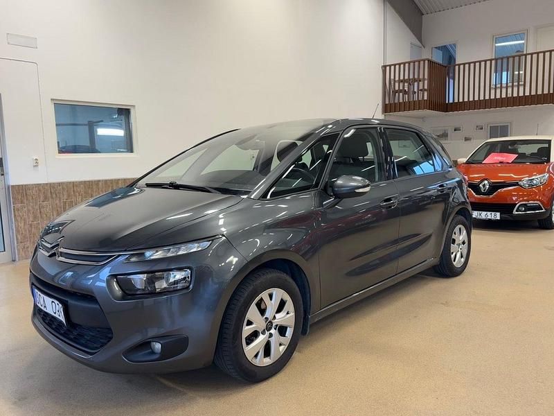 Mörkgrå Begagnad 2013 Citroën C4 Picasso Minibuss | 64 900 kr (Bra pris) - Bild 1/4