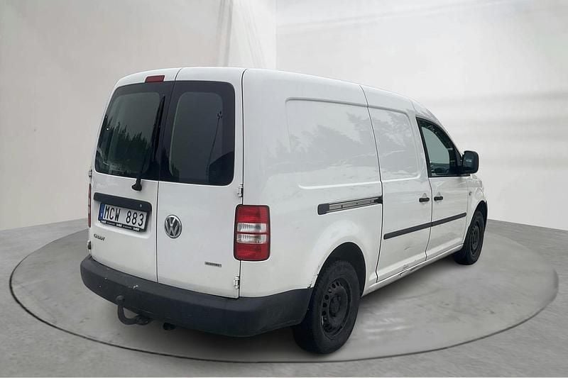Begagnad VW Caddy Maxi 109 HK (80 kW) 2012 Vit Minibuss