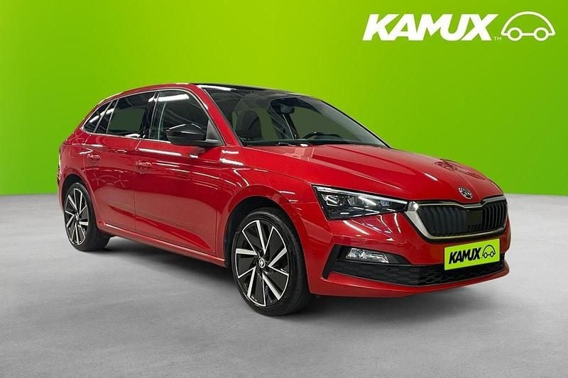 Röd Begagnad 2019 Skoda Scala Halvkombi | 164 700 kr (Marknadspris) - Bild 1/4