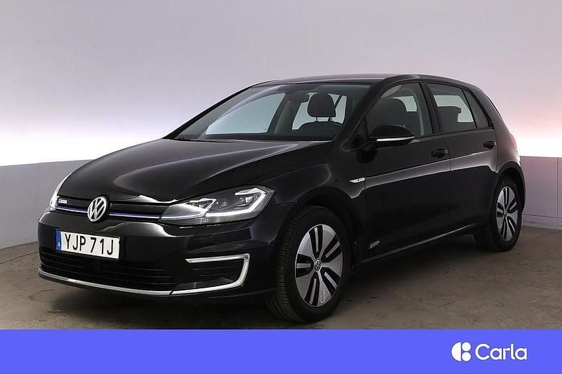 Svart Begagnad 2020 VW e-Golf Halvkombi | 208 900 kr (Marknadspris) - Bild 1/4