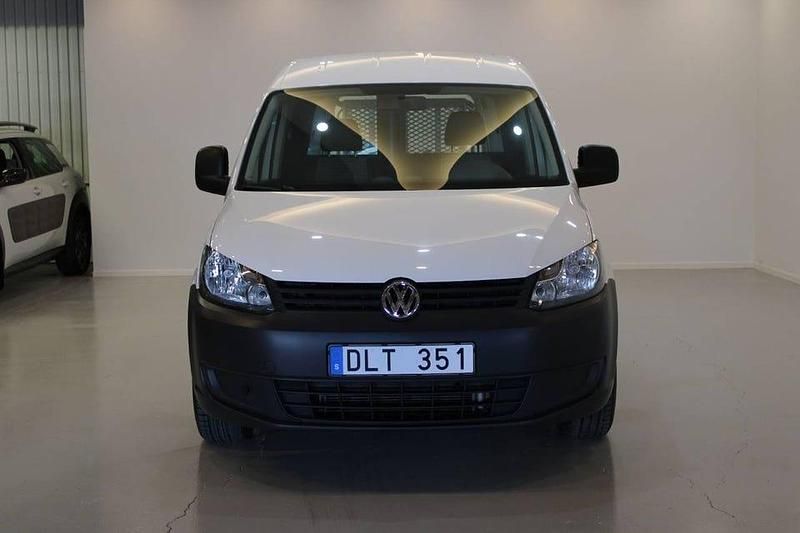 Begagnad VW Caddy 109 HK (80 kW) 2013 Vit Minibuss