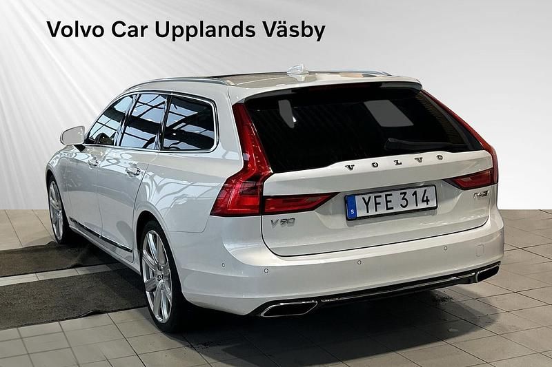 Begagnad Volvo V90 Inscription 339 HK (249 kW) 2016 Vit Kombi