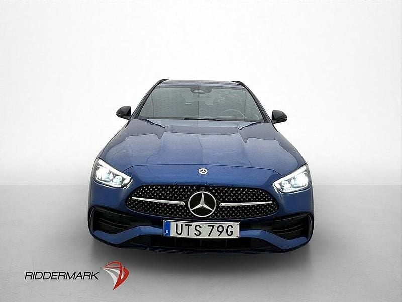 Begagnad Mercedes C300e AMG 204 HK (150 kW) 2022 Blå Kombi