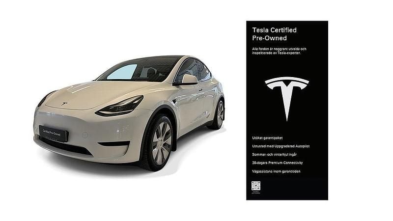 Begagnad Tesla Model Y Standard Range 250 kW (340 HK) 2024 Vit SUV