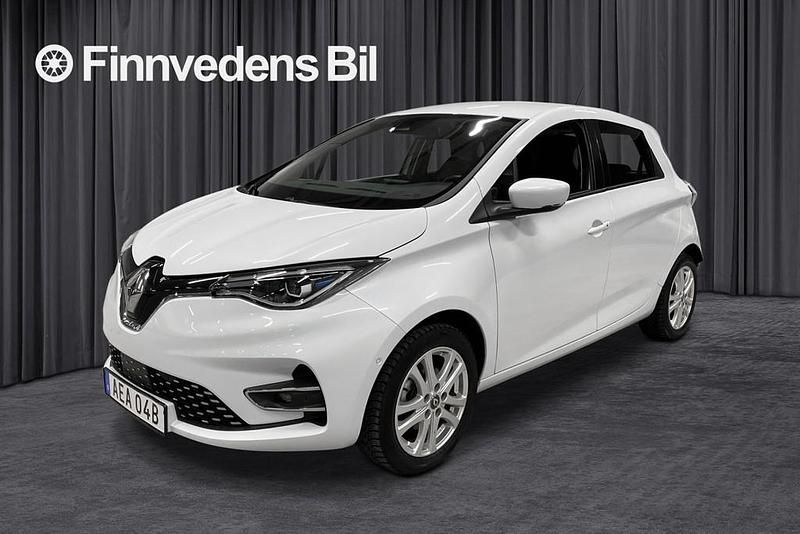 Begagnad Renault Zoe Intens 100 kW (137 HK) 2020 Vit Halvkombi