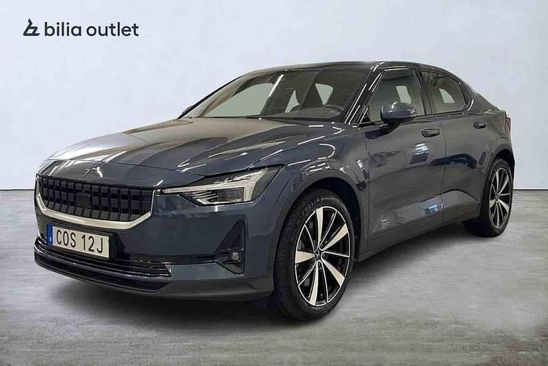 Blå Begagnad 2022 Polestar 2 Long Range Dual motor Sedan | 359 900 kr (Marknadspris) - Bild 1/1