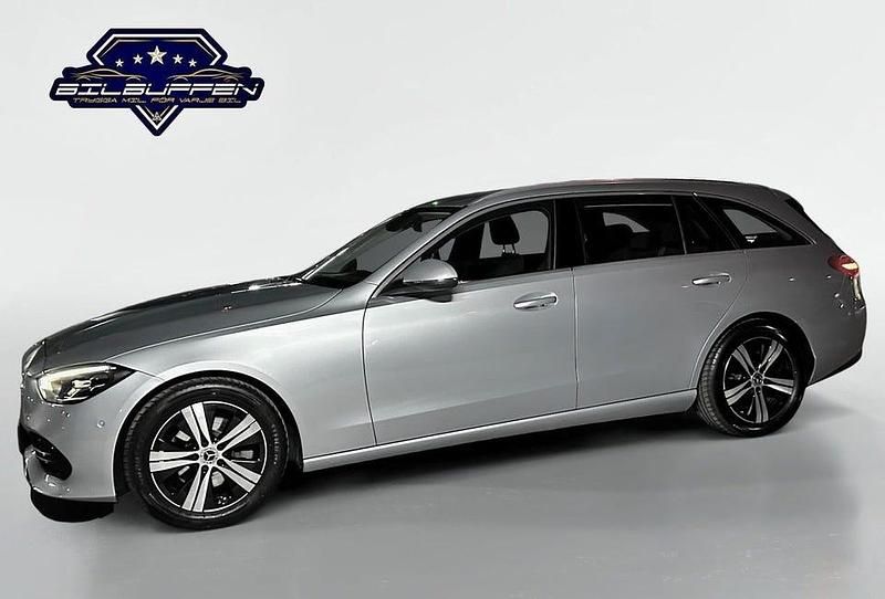 Begagnad Mercedes C200 Avantgarde 163 HK (119 kW) 2022 Silver Kombi