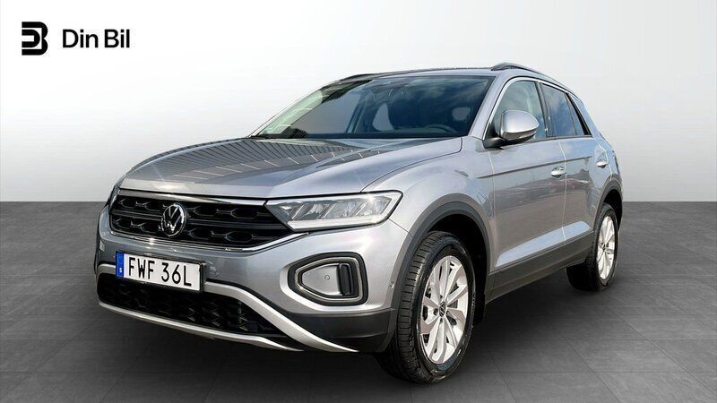 Silver Begagnad 2024 VW T-Roc Life SUV | 319 900 kr (Dyr) - Bild 1/4