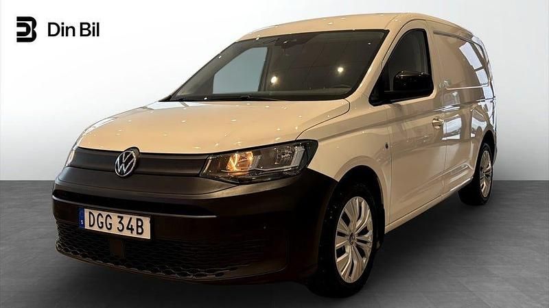 Candyvit Begagnad 2022 VW Caddy Maxi Minibuss | 249 900 kr (Marknadspris) - Bild 1/4