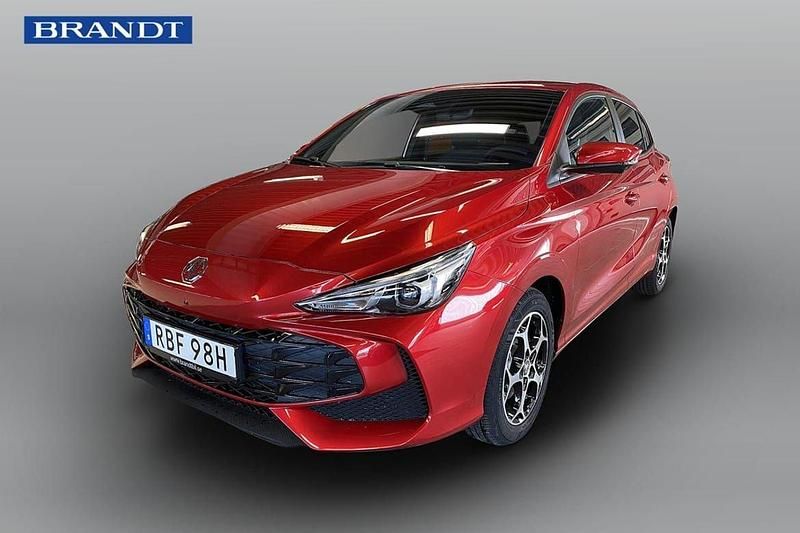 Röd Begagnad 2024 MG MG3 Luxury Halvkombi | 239 900 kr (Lite dyr) - Bild 1/4