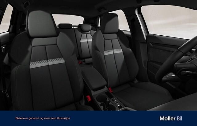 Begagnad Audi A3 Advanced Plus 150 HK (110 kW) 2023 Brilliantsvart Sedan