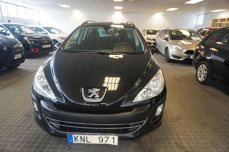 Svart Begagnad 2010 Peugeot 308 Kombi | 39 000 kr - Bild 1/4
