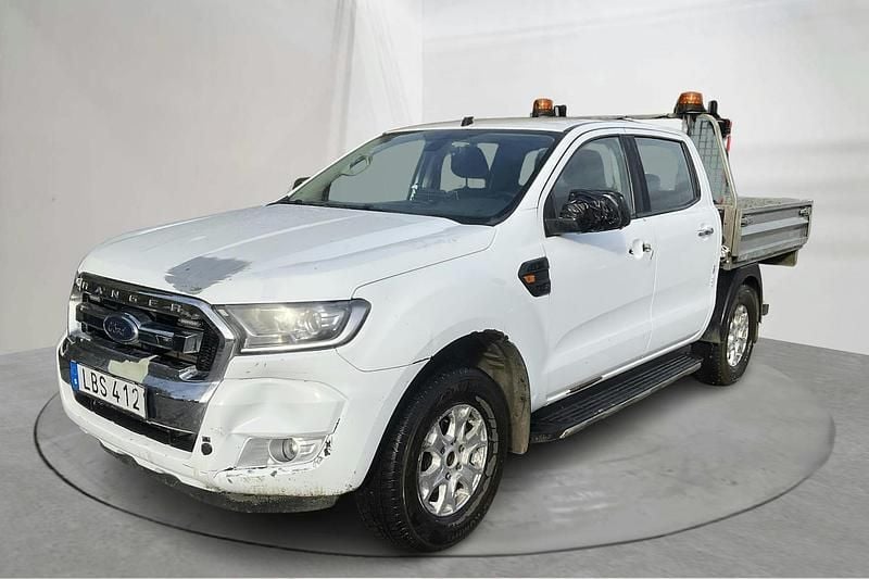 Vit Begagnad 2018 Ford Ranger Pickup | 279 000 kr (Bra pris) - Bild 1/4