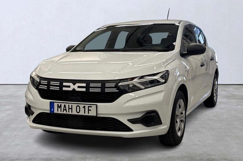 Vit Begagnad 2023 Dacia Sandero Essentiel Halvkombi | 159 000 kr (Lite dyr) - Bild 1/4