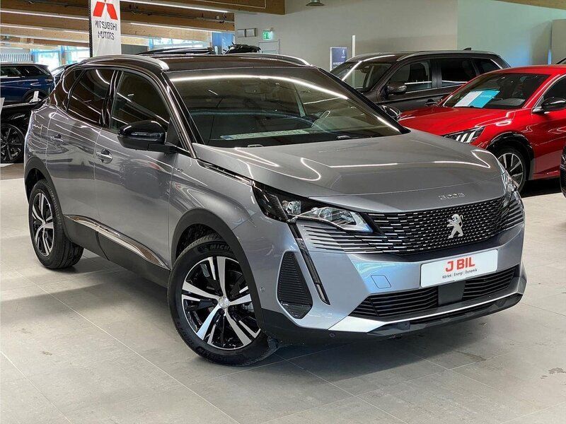 Grå (grå artense) Begagnad 2023 Peugeot 3008 GT SUV | 269 900 kr (Marknadspris) - Bild 1/4