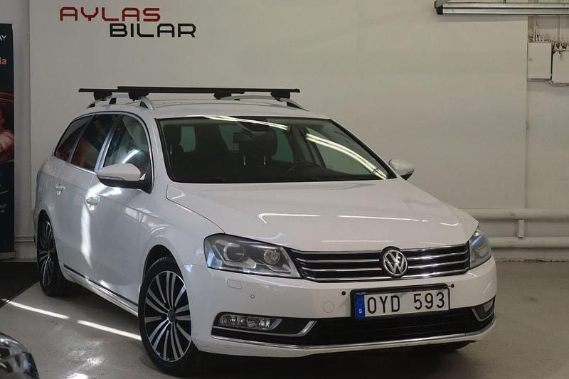 Vit Begagnad 2012 VW Passat GT Kombi | 64 900 kr (Marknadspris) - Bild 1/4