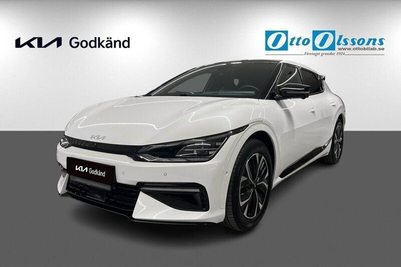 Vit Begagnad 2022 Kia EV6 4 SUV | 429 000 kr (Marknadspris) - Bild 1/4