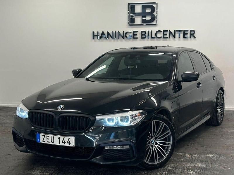Begagnad BMW 530 iPerformance 252 HK (185 kW) 2018 Svart Sedan
