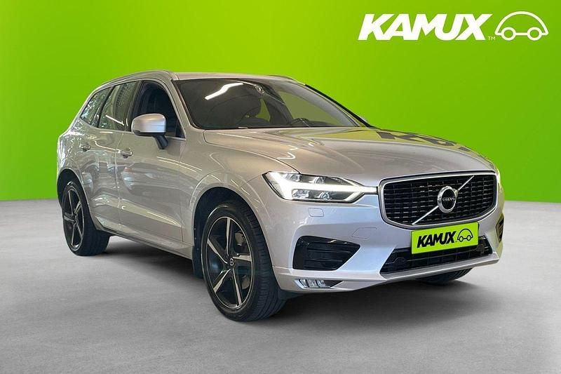 Silver/grå Begagnad 2018 Volvo XC60 R-Design SUV | 324 800 kr (Bra pris) - Bild 1/4