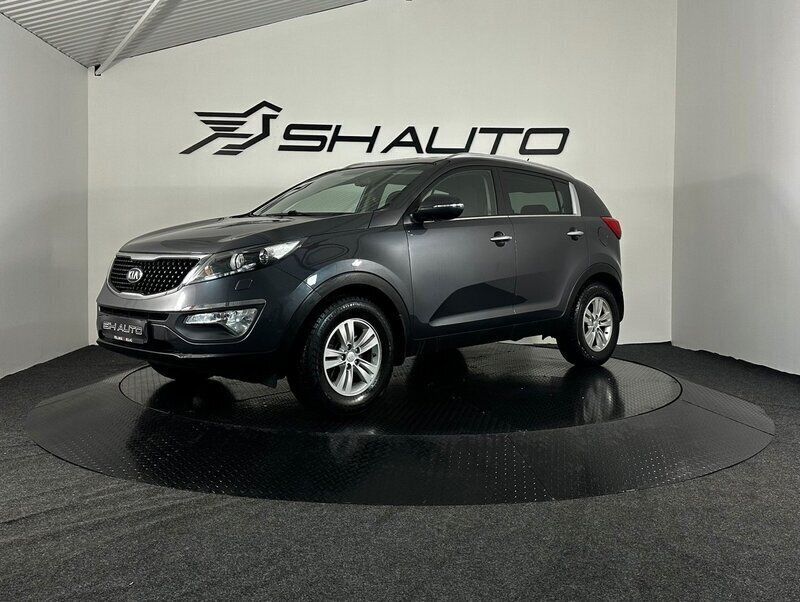 Grå Begagnad 2014 Kia Sportage Comfort SUV | 99 900 kr (Marknadspris) - Bild 1/4
