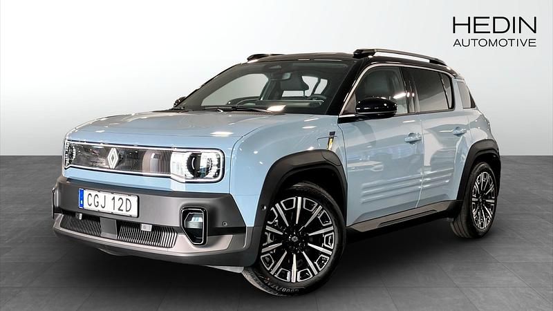 Blå (blue) Begagnad 2025 Renault 4 E-Tech Iconic SUV | 414 900 kr - Bild 1/4