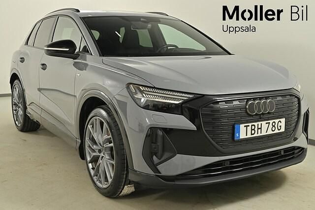 Kiselgrå Begagnad 2023 Audi Q4 e-tron Proline SUV | 409 900 kr (Dyr) - Bild 1/4
