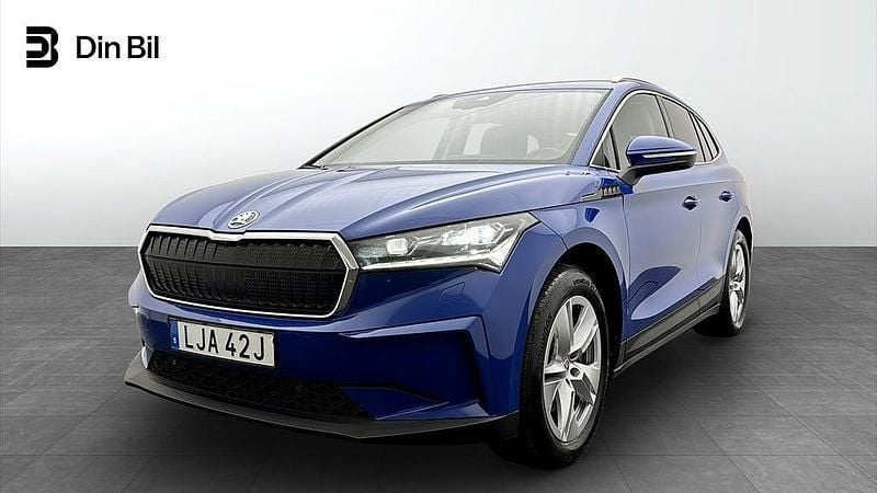Grå Begagnad 2023 Skoda Enyaq iV SUV | 389 900 kr (Bra pris) - Bild 1/4