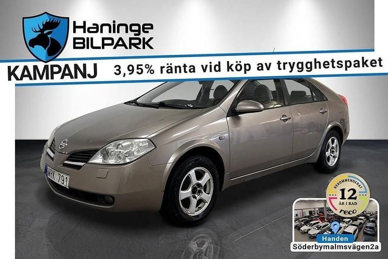 Begagnad Nissan Primera 140 HK (102 kW) 2005 Ljusbrun Halvkombi